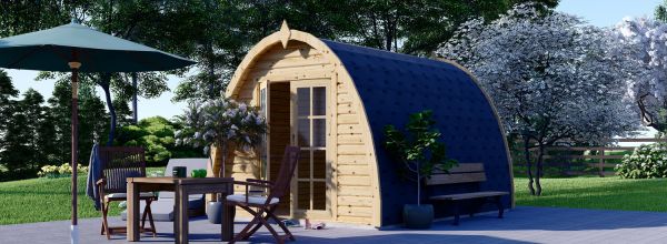 abri de jardin en bois breta 28 mm 3x4 m 12 m