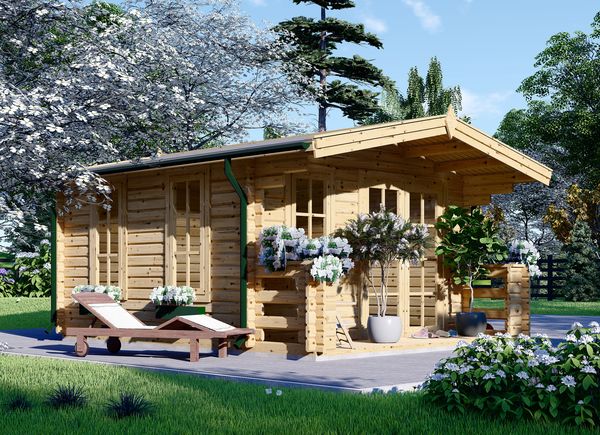 Abri de jardin en bois KING (44 mm), 4x5 m, 20 m² avp.ui.product_images.thumbnail 1