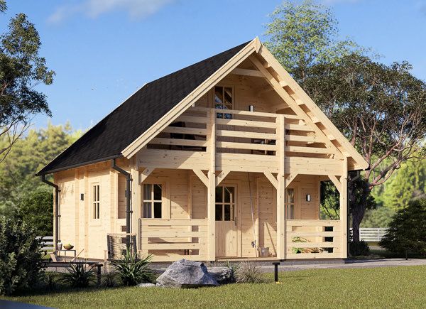 Chalet en bois LIVINGTON S (44 mm) 50 m² avp.ui.product_images.thumbnail 1