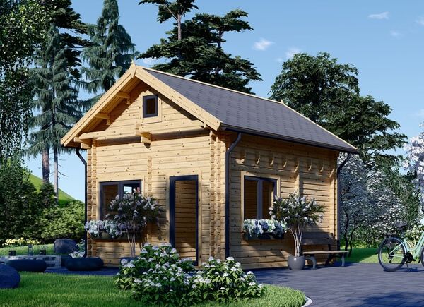 chalets en bois habitables de 20 m sans permis de construire