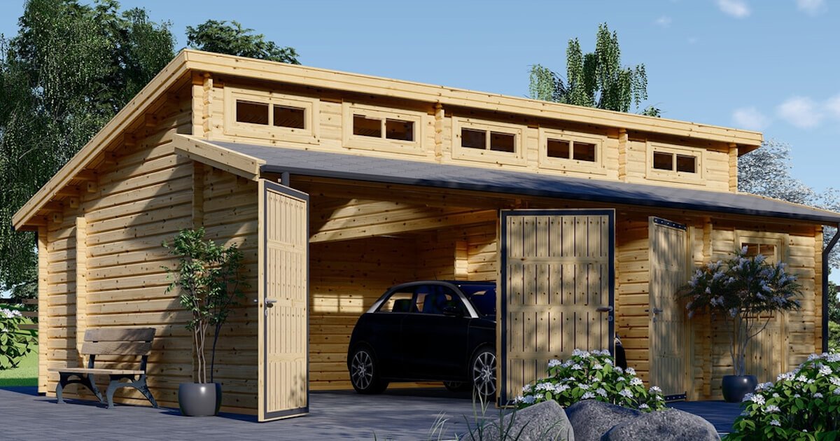 Tout savoir sur les avantages du garage bois en kit