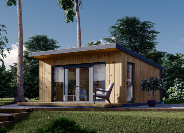 Studio de jardin - Bureau de jardin EVELIN, 25 m²