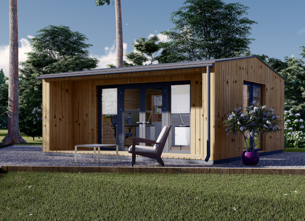 Studio de jardin - Bureau de jardin TINA, 22 m²