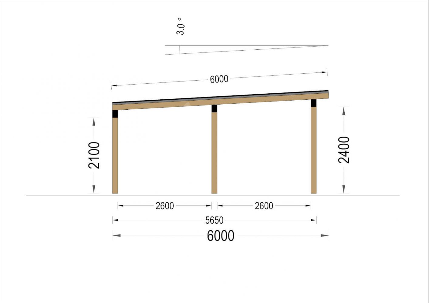 Bauplan Carport 6x6m Pdf