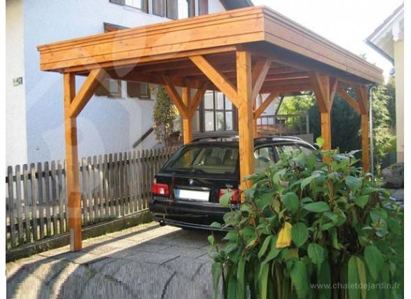 Carport en bois 